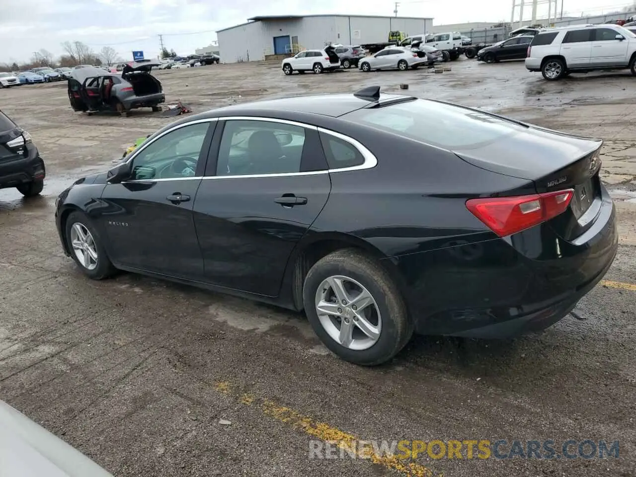 2 Photograph of a damaged car 1G1ZD5ST6RF121067 CHEVROLET MALIBU 2024