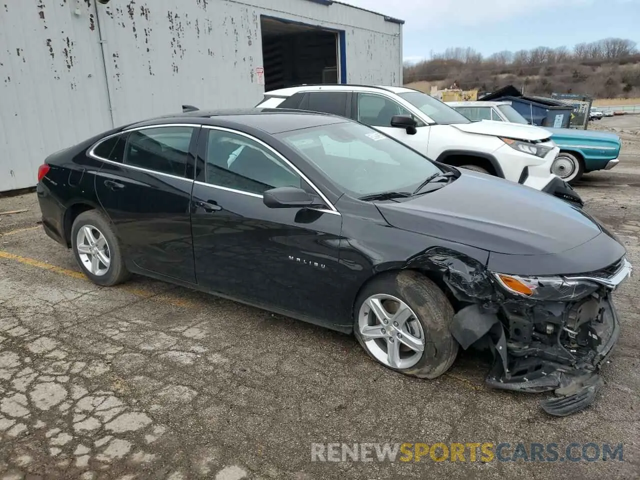 4 Photograph of a damaged car 1G1ZD5ST6RF121067 CHEVROLET MALIBU 2024
