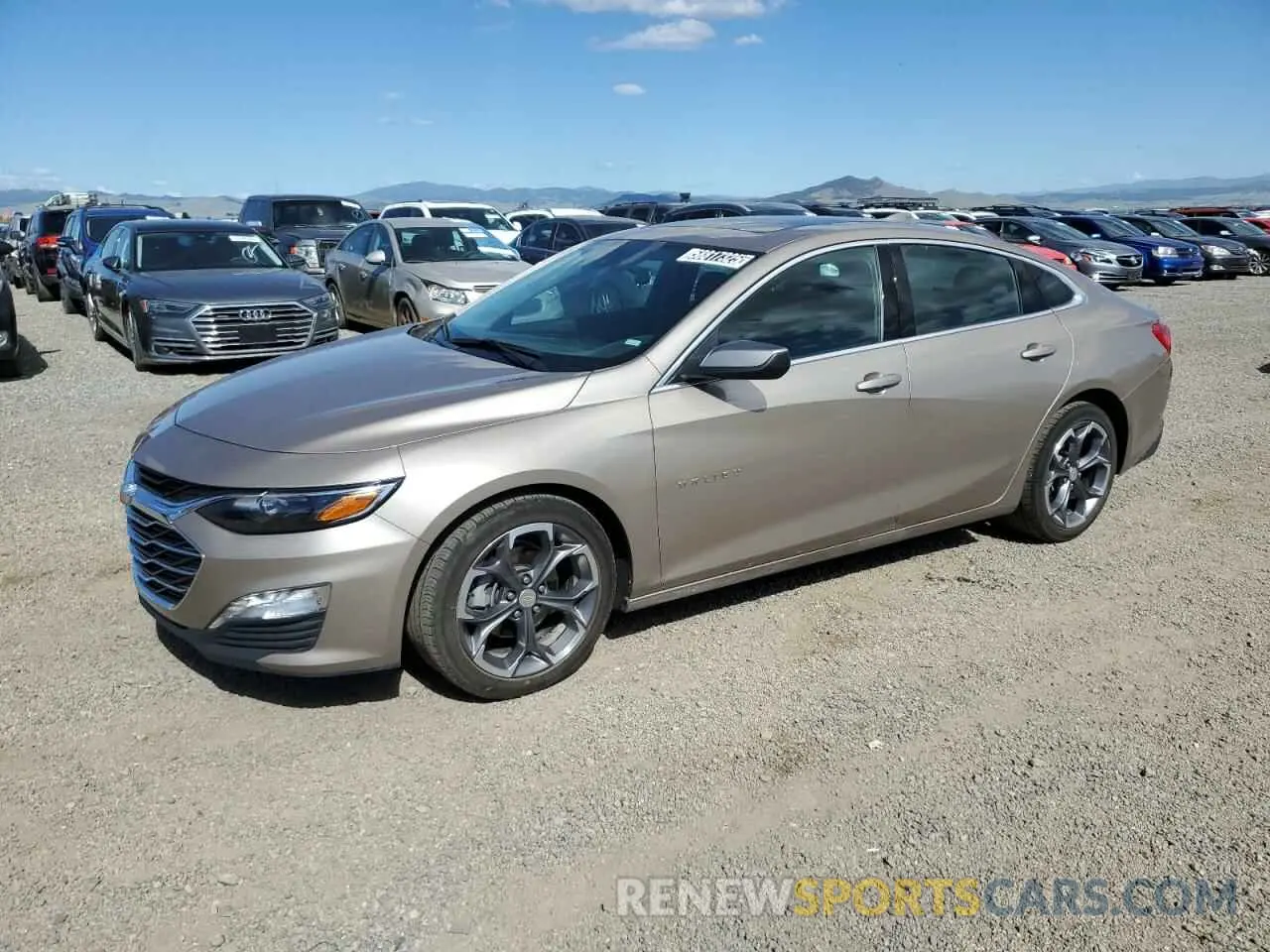 1 Photograph of a damaged car 1G1ZD5ST6RF121876 CHEVROLET MALIBU 2024