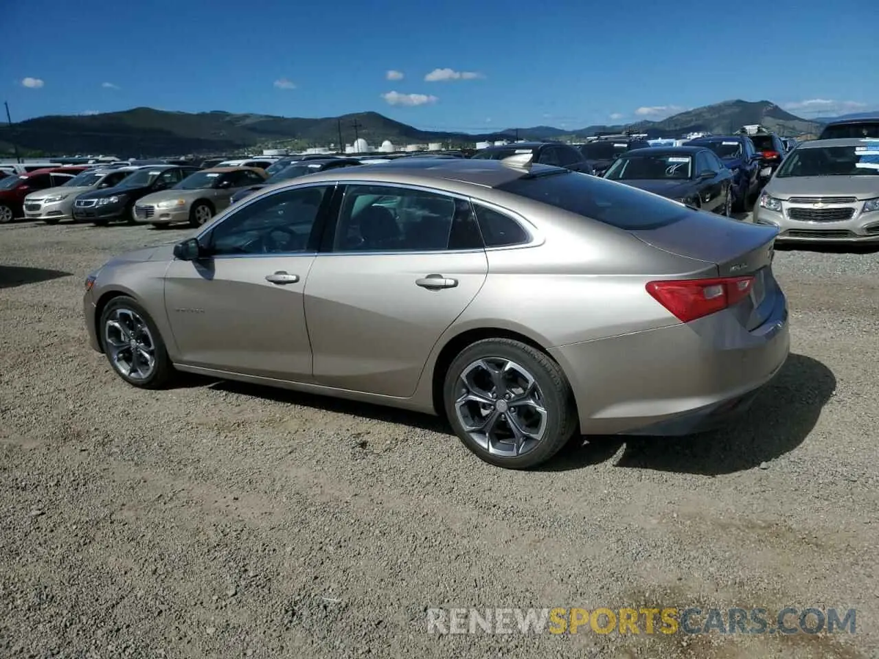 2 Photograph of a damaged car 1G1ZD5ST6RF121876 CHEVROLET MALIBU 2024