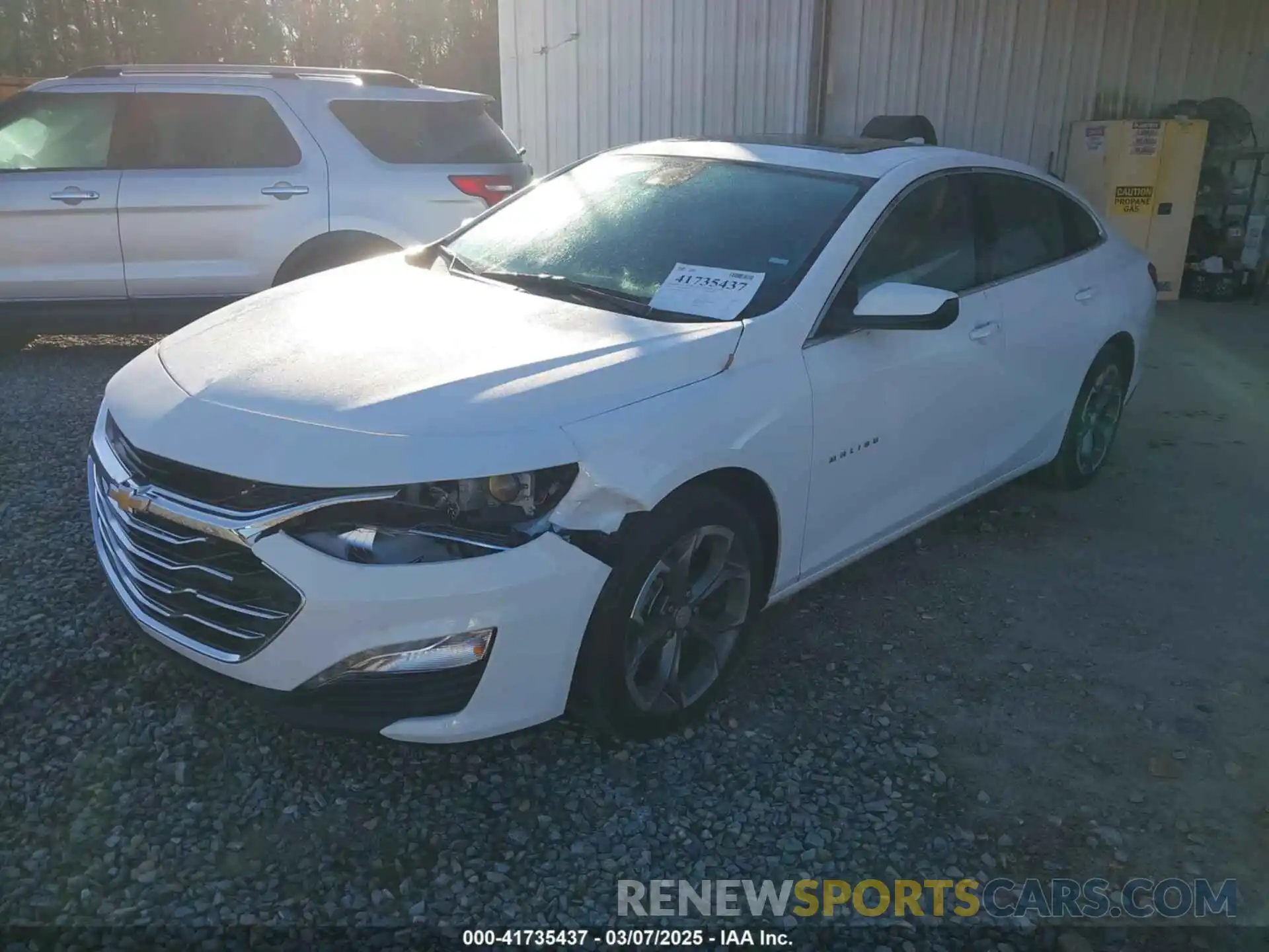 2 Photograph of a damaged car 1G1ZD5ST6RF138239 CHEVROLET MALIBU 2024