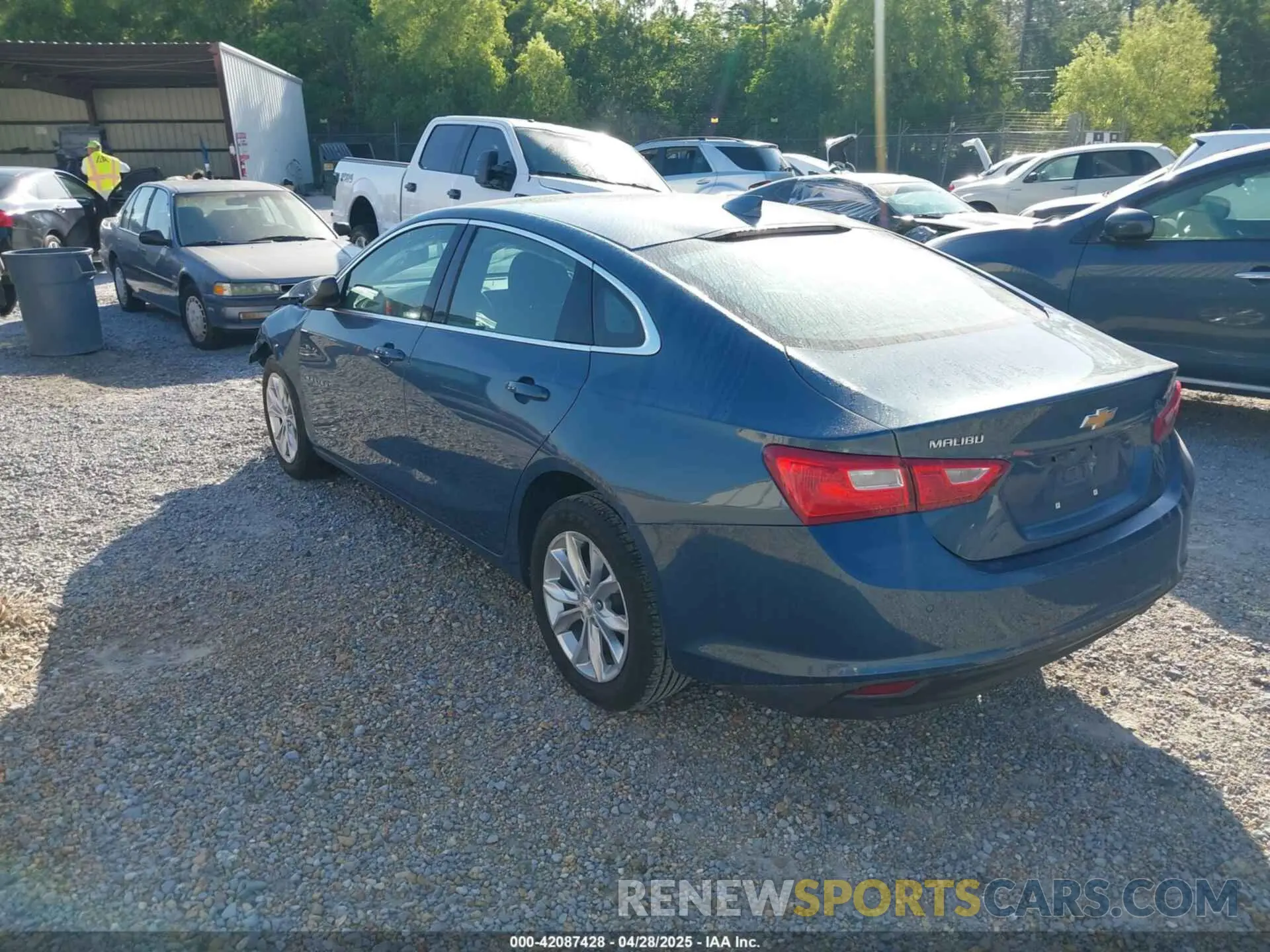 3 Photograph of a damaged car 1G1ZD5ST6RF138693 CHEVROLET MALIBU 2024
