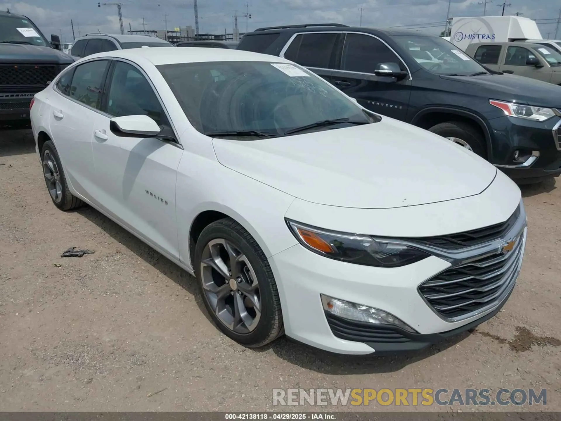 1 Photograph of a damaged car 1G1ZD5ST6RF147006 CHEVROLET MALIBU 2024