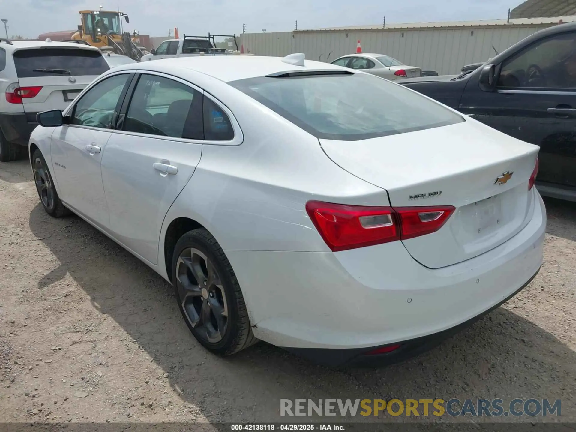 3 Photograph of a damaged car 1G1ZD5ST6RF147006 CHEVROLET MALIBU 2024