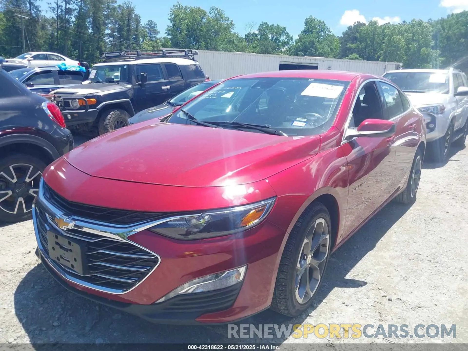 2 Photograph of a damaged car 1G1ZD5ST6RF167353 CHEVROLET MALIBU 2024