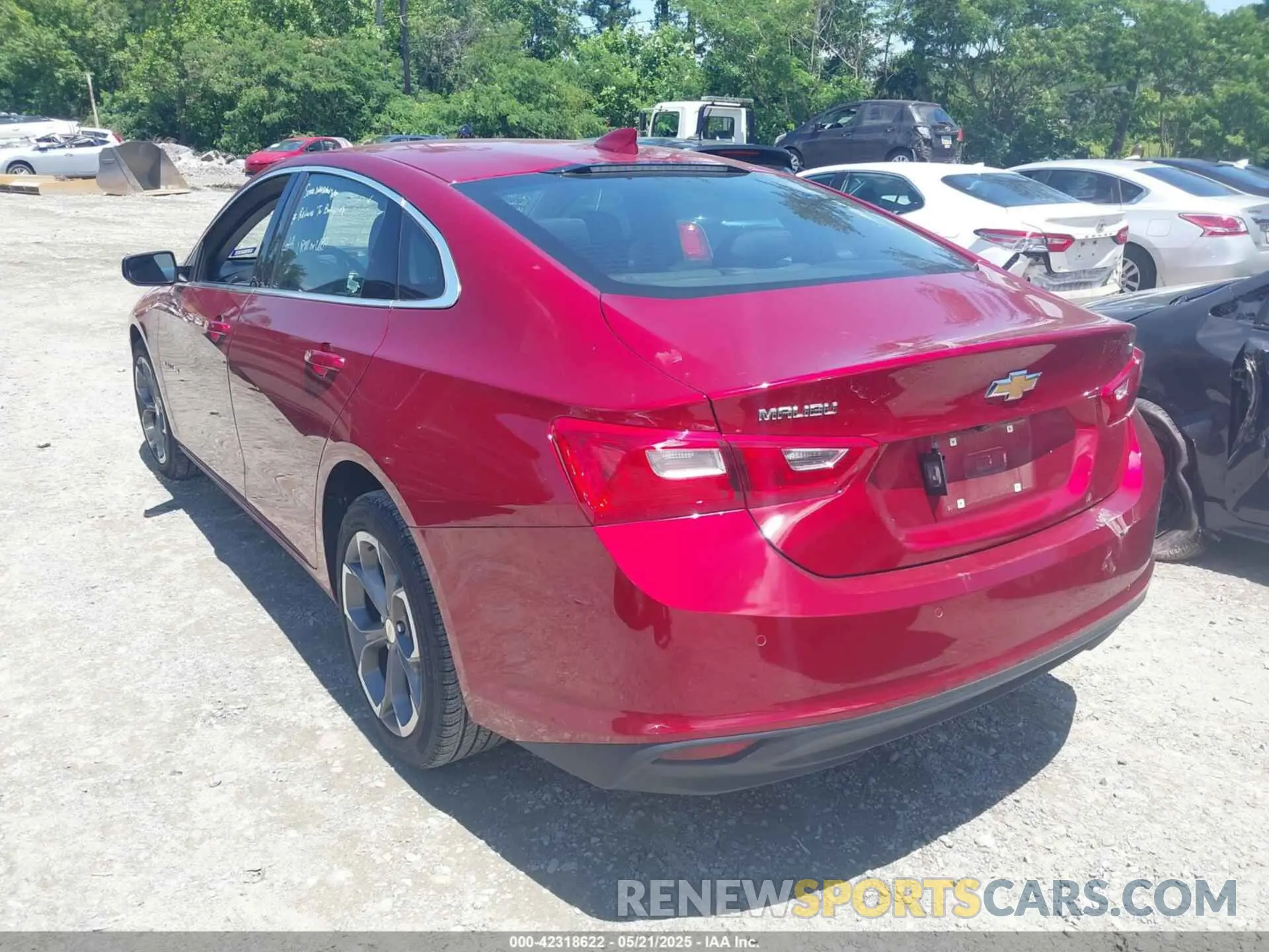 3 Photograph of a damaged car 1G1ZD5ST6RF167353 CHEVROLET MALIBU 2024