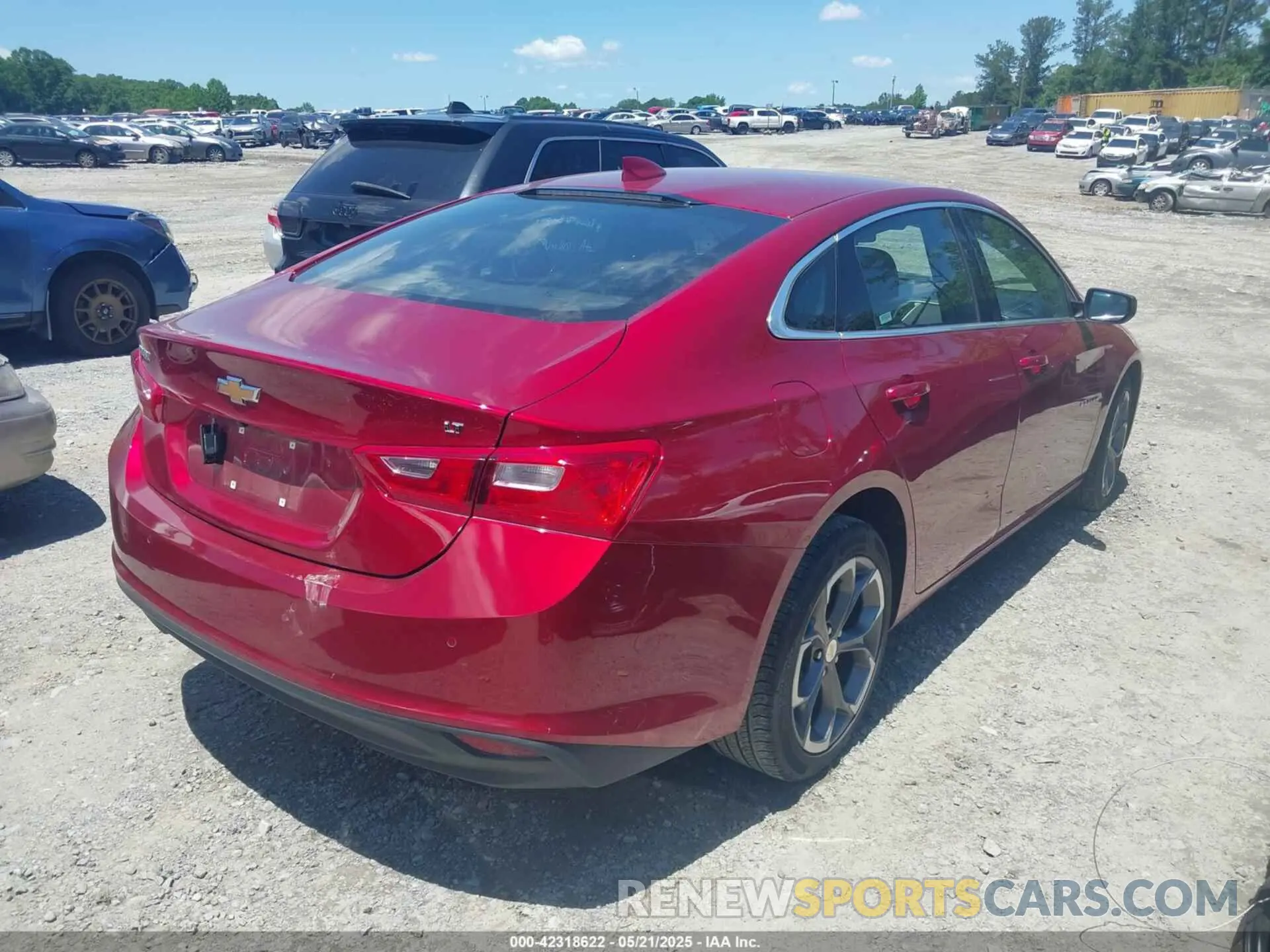 4 Photograph of a damaged car 1G1ZD5ST6RF167353 CHEVROLET MALIBU 2024