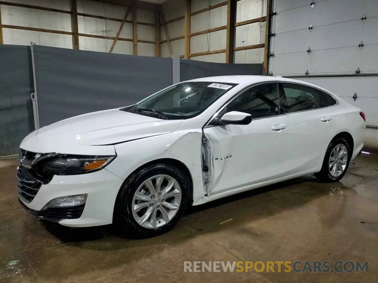 1 Photograph of a damaged car 1G1ZD5ST6RF171578 CHEVROLET MALIBU 2024