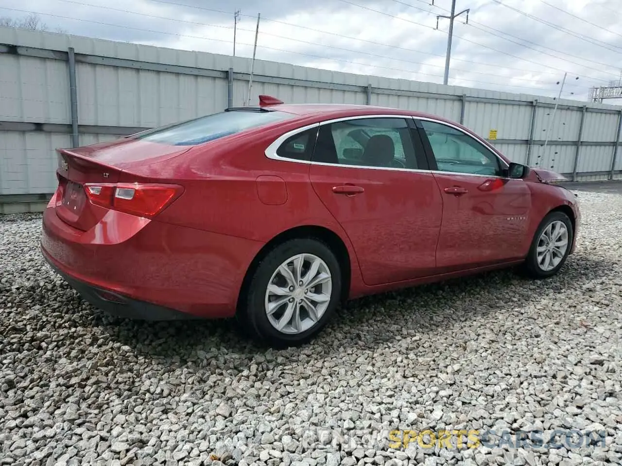 3 Photograph of a damaged car 1G1ZD5ST6RF173749 CHEVROLET MALIBU 2024