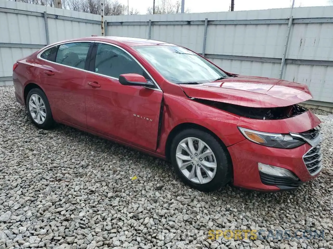 4 Photograph of a damaged car 1G1ZD5ST6RF173749 CHEVROLET MALIBU 2024