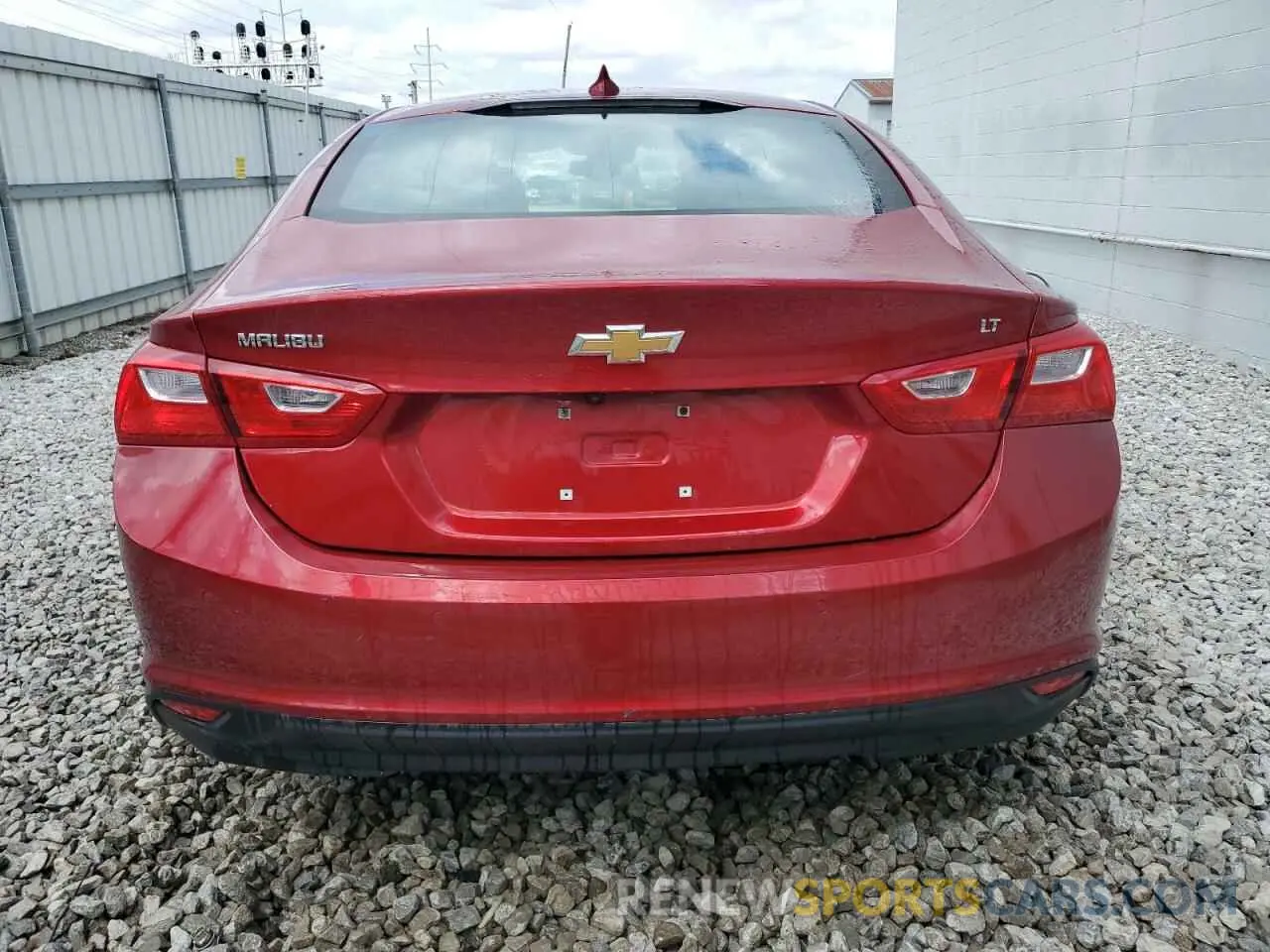 6 Photograph of a damaged car 1G1ZD5ST6RF173749 CHEVROLET MALIBU 2024