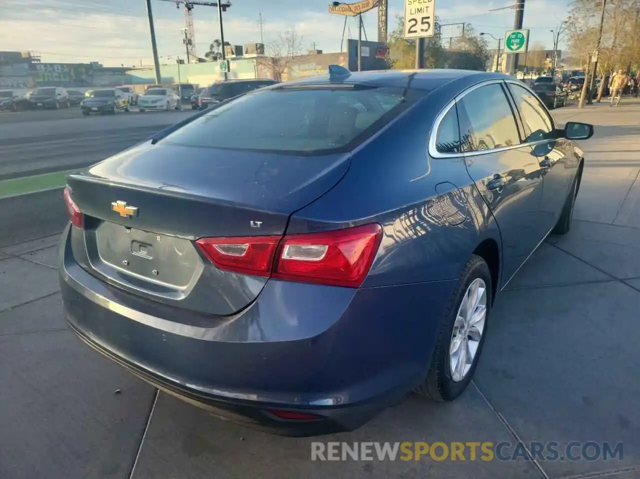 4 Photograph of a damaged car 1G1ZD5ST6RF198201 CHEVROLET MALIBU 2024