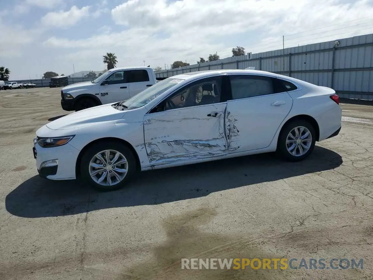 1 Photograph of a damaged car 1G1ZD5ST6RF199235 CHEVROLET MALIBU 2024