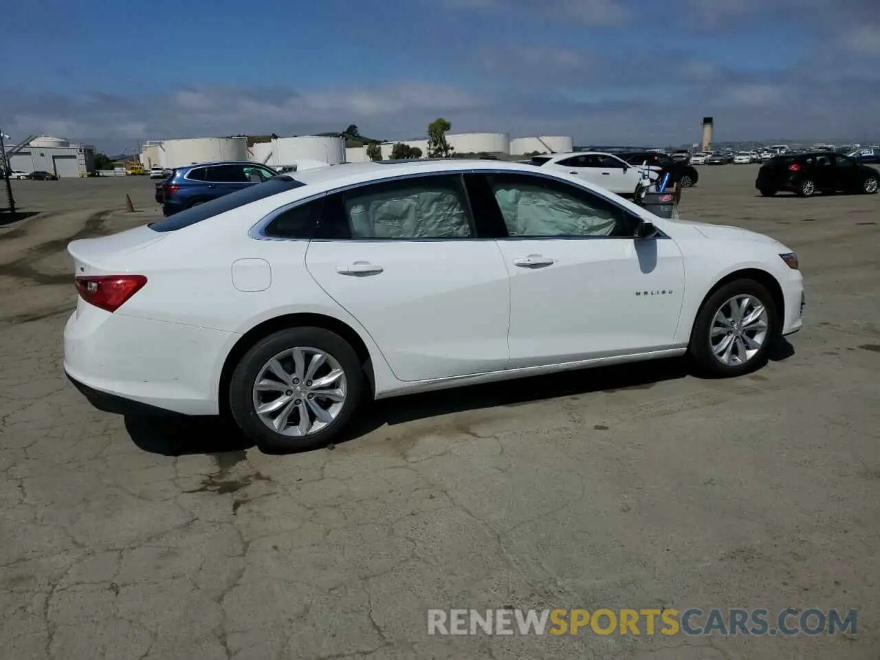 3 Photograph of a damaged car 1G1ZD5ST6RF199235 CHEVROLET MALIBU 2024