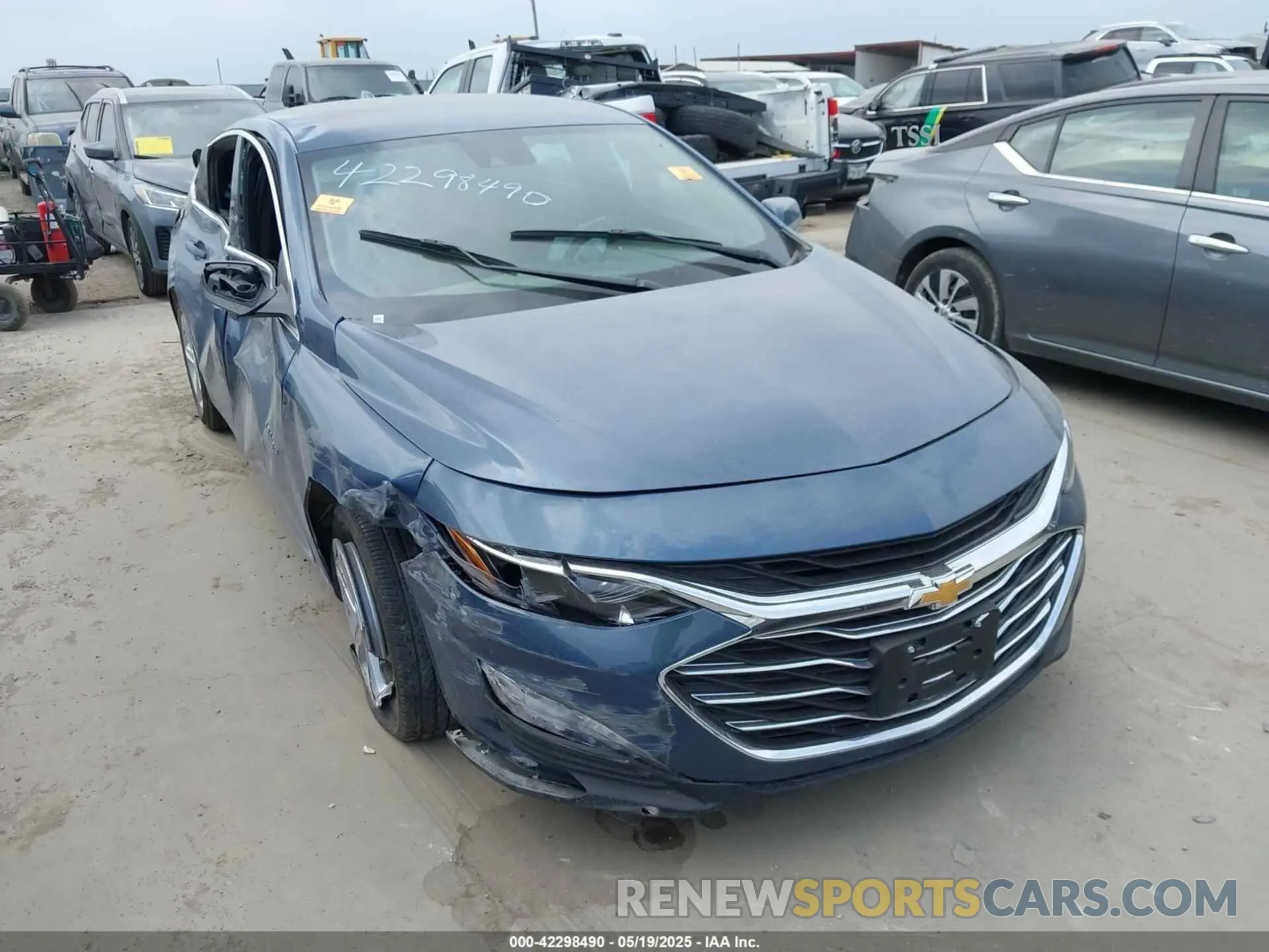 1 Photograph of a damaged car 1G1ZD5ST6RF203431 CHEVROLET MALIBU 2024