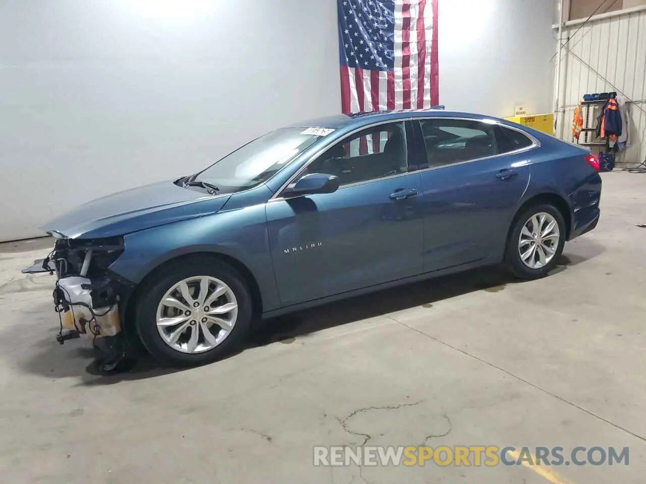1 Photograph of a damaged car 1G1ZD5ST6RF212680 CHEVROLET MALIBU 2024