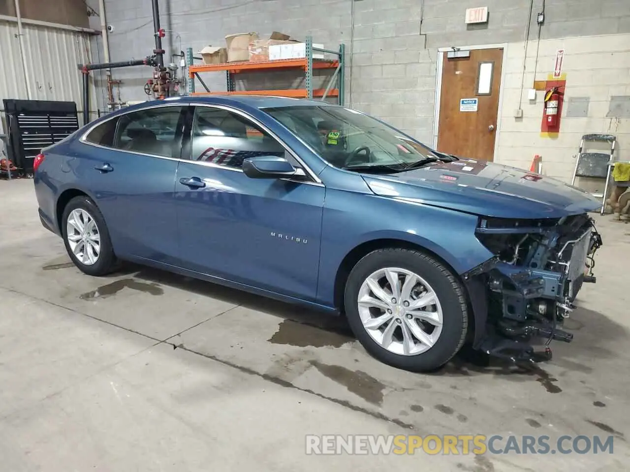 4 Photograph of a damaged car 1G1ZD5ST6RF212680 CHEVROLET MALIBU 2024