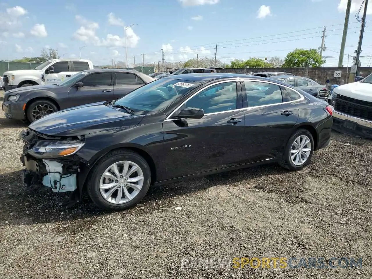 1 Photograph of a damaged car 1G1ZD5ST6RF223923 CHEVROLET MALIBU 2024