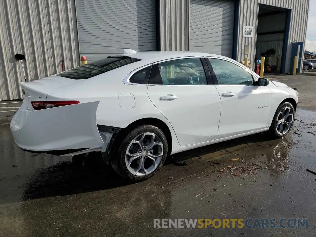 3 Photograph of a damaged car 1G1ZD5ST6RF225719 CHEVROLET MALIBU 2024