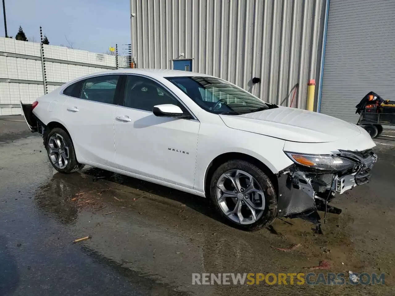 4 Photograph of a damaged car 1G1ZD5ST6RF225719 CHEVROLET MALIBU 2024