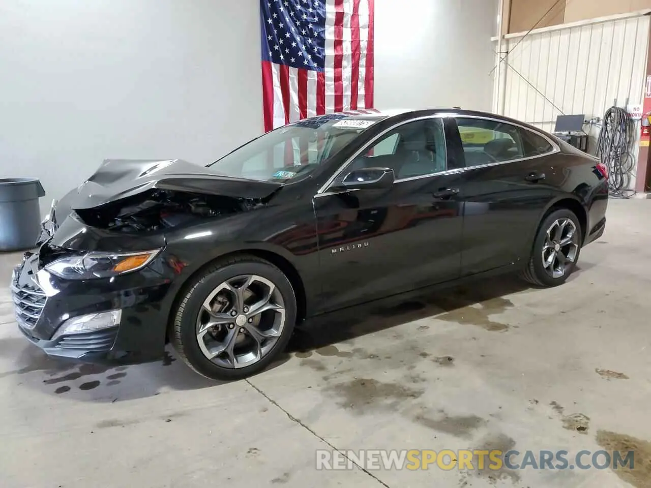 1 Photograph of a damaged car 1G1ZD5ST6RF231777 CHEVROLET MALIBU 2024