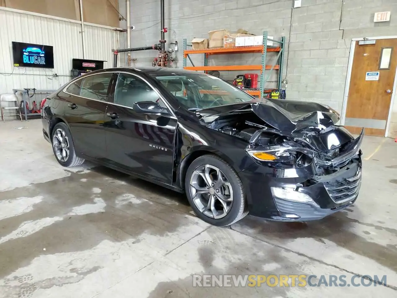 4 Photograph of a damaged car 1G1ZD5ST6RF231777 CHEVROLET MALIBU 2024