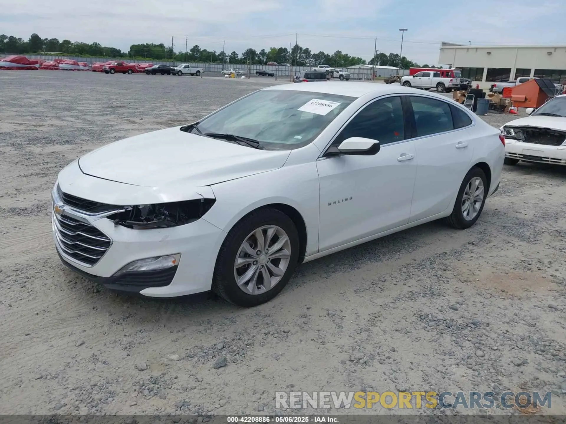 2 Photograph of a damaged car 1G1ZD5ST7RF105489 CHEVROLET MALIBU 2024