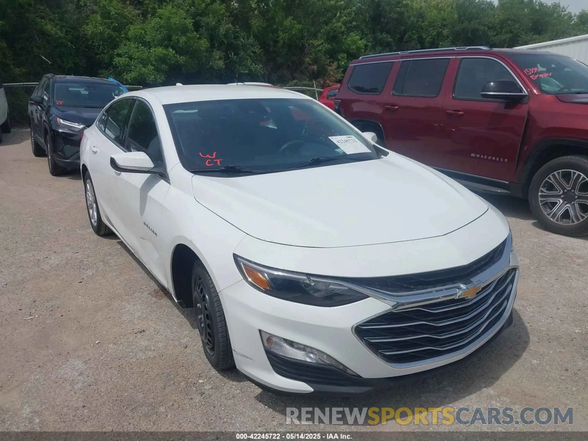 1 Photograph of a damaged car 1G1ZD5ST7RF106366 CHEVROLET MALIBU 2024