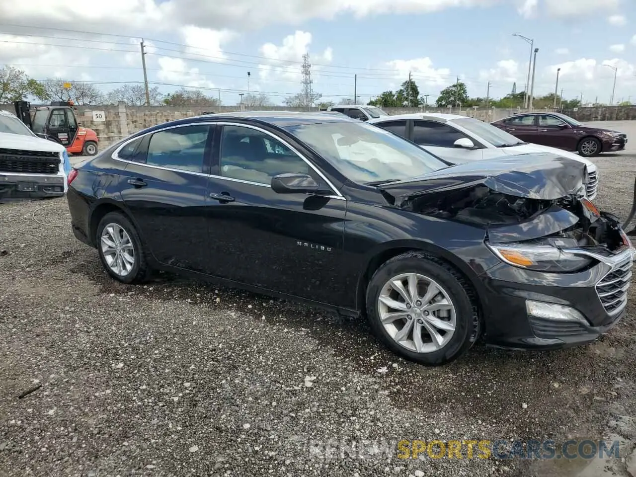4 Photograph of a damaged car 1G1ZD5ST7RF119442 CHEVROLET MALIBU 2024