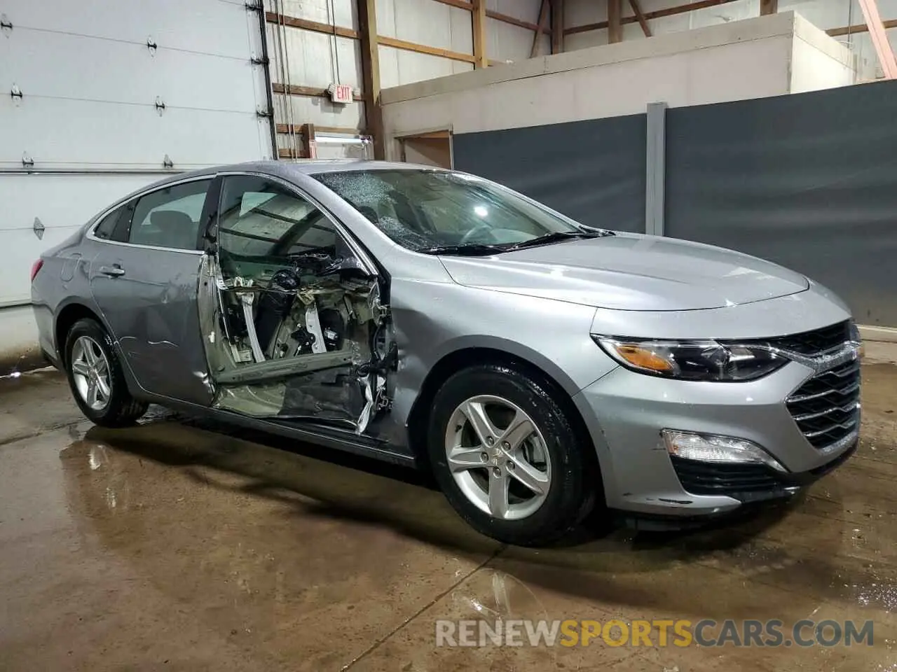 4 Photograph of a damaged car 1G1ZD5ST7RF120008 CHEVROLET MALIBU 2024