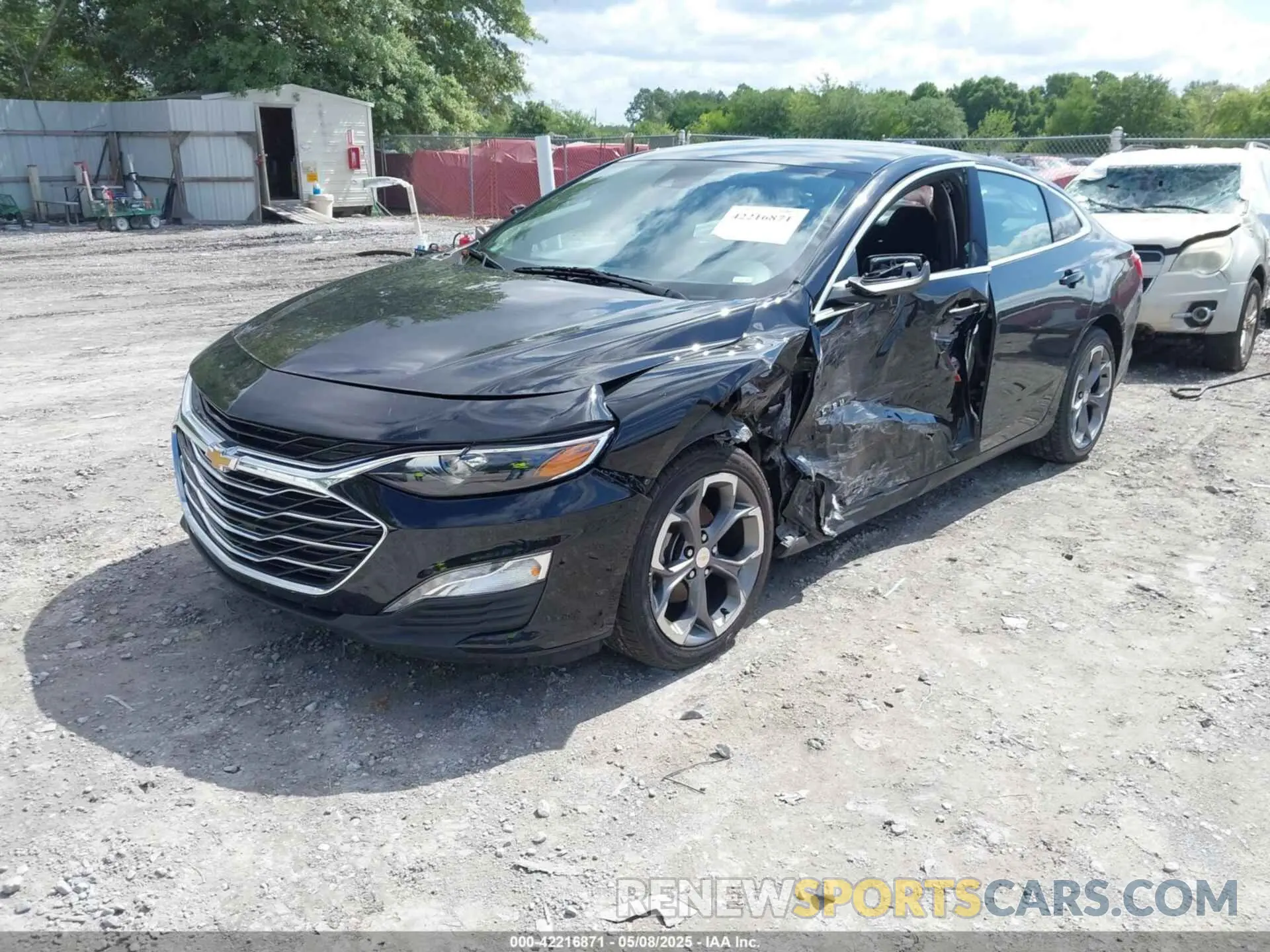 2 Photograph of a damaged car 1G1ZD5ST7RF121658 CHEVROLET MALIBU 2024