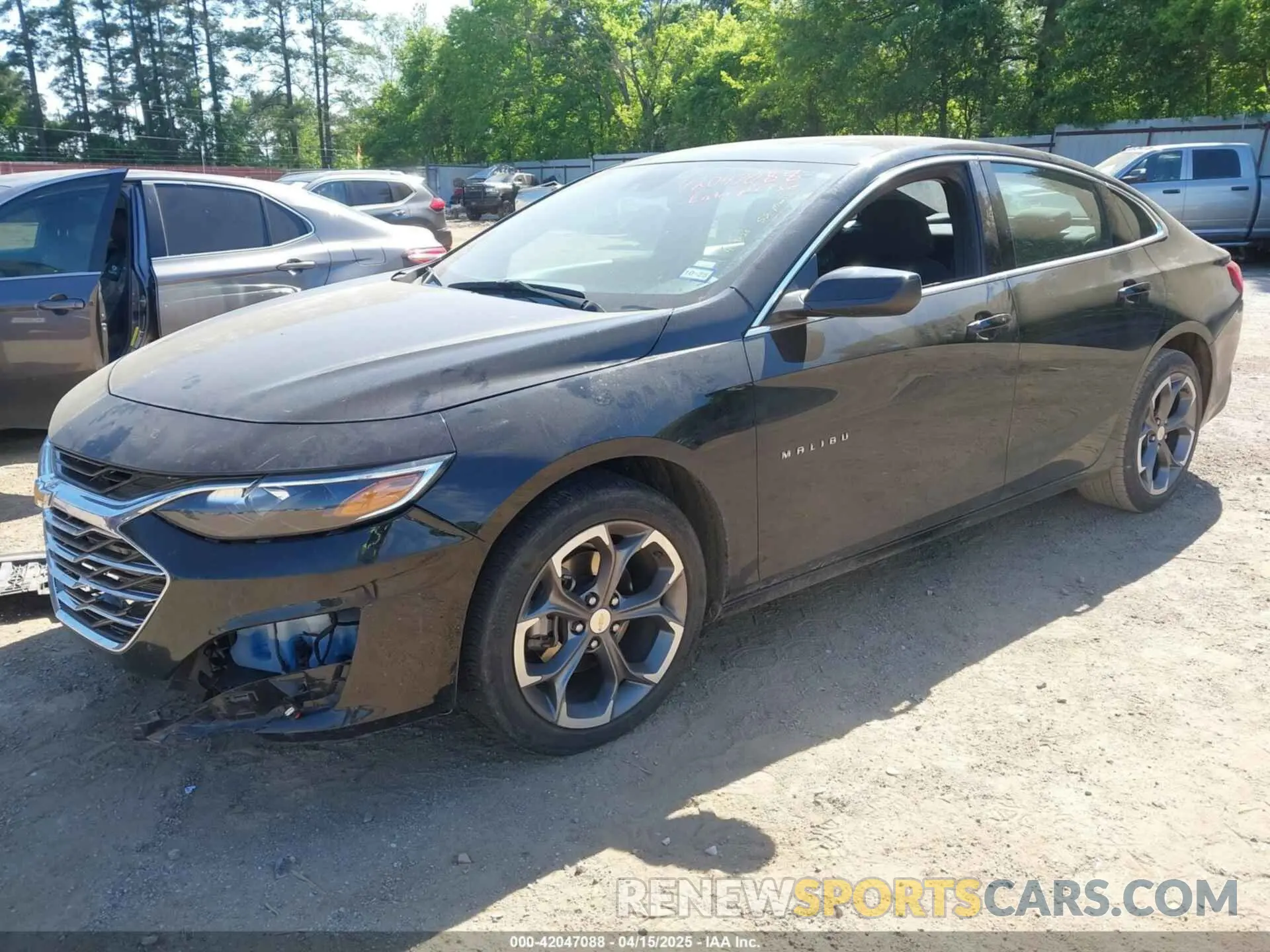 2 Photograph of a damaged car 1G1ZD5ST7RF129677 CHEVROLET MALIBU 2024