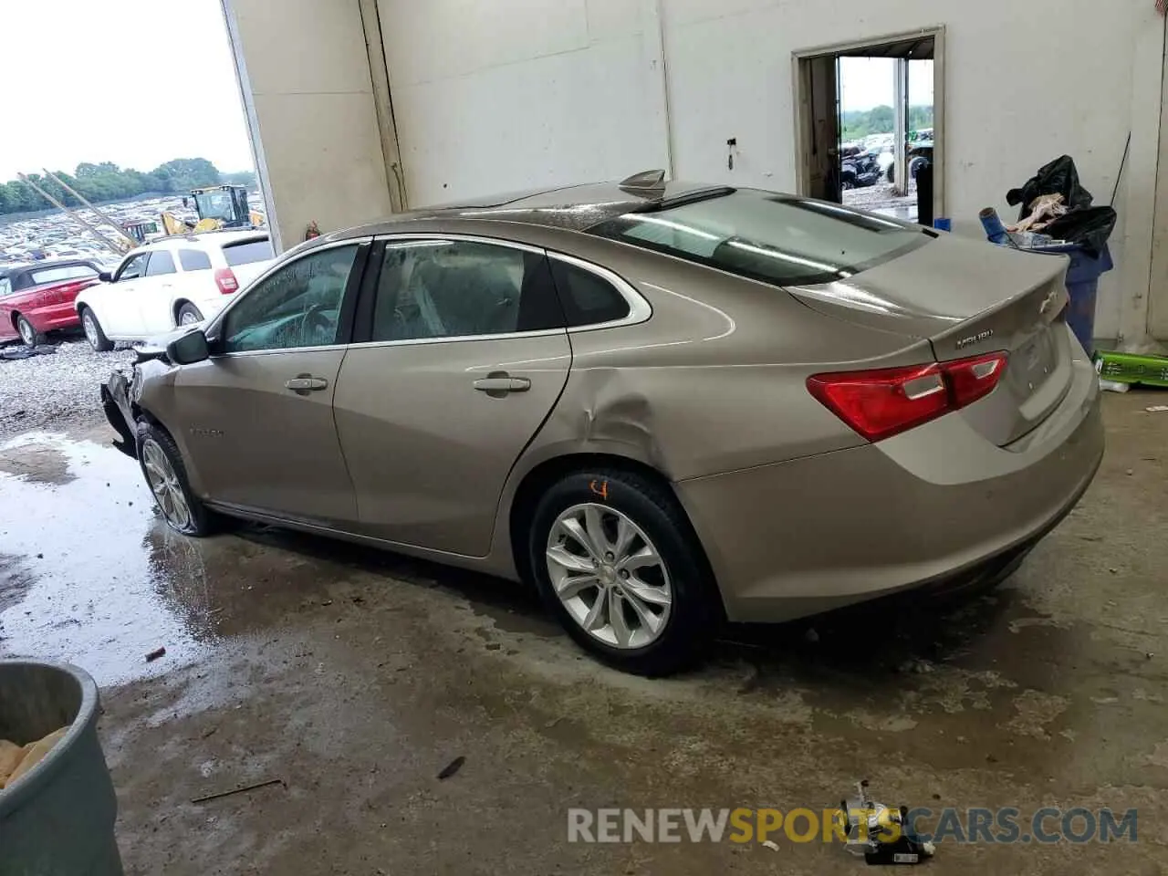 2 Photograph of a damaged car 1G1ZD5ST7RF133275 CHEVROLET MALIBU 2024