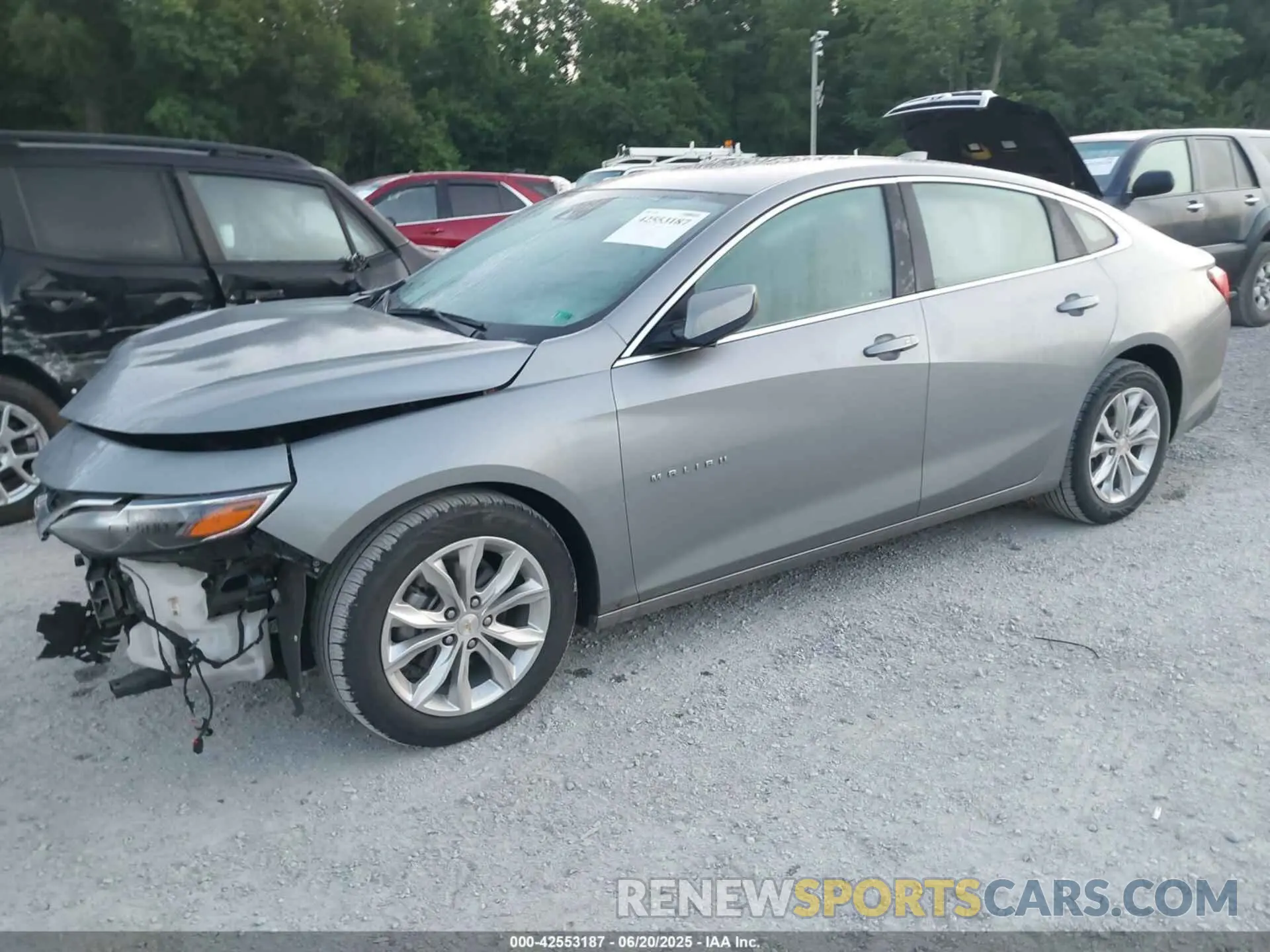2 Photograph of a damaged car 1G1ZD5ST7RF133485 CHEVROLET MALIBU 2024