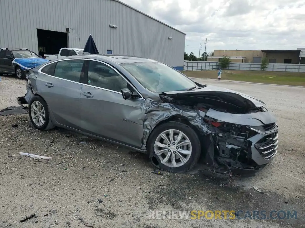 4 Photograph of a damaged car 1G1ZD5ST7RF143157 CHEVROLET MALIBU 2024