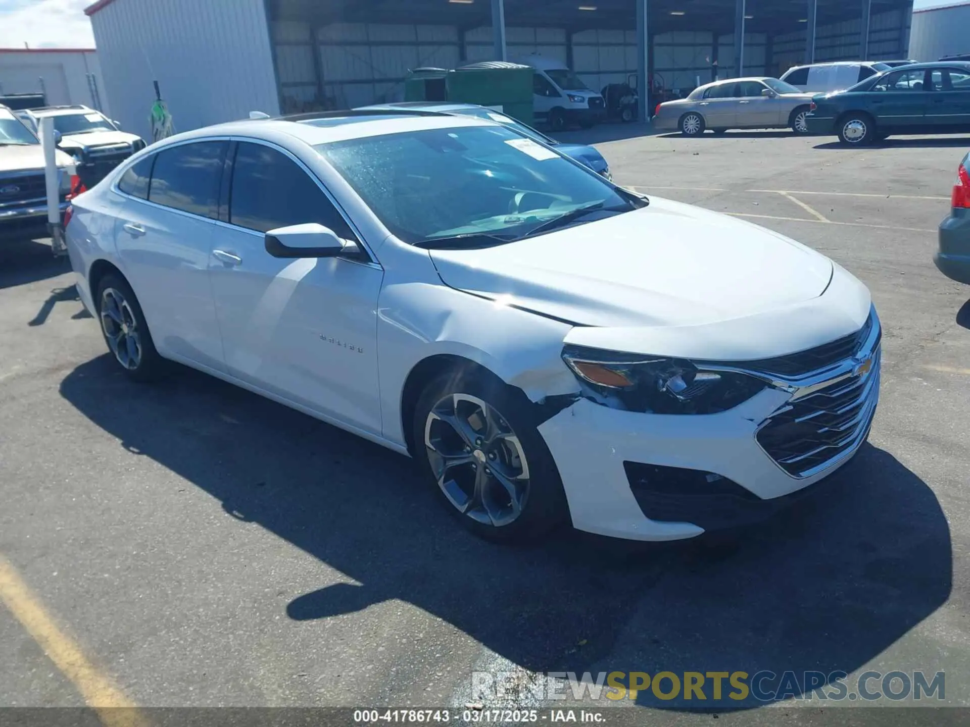 1 Photograph of a damaged car 1G1ZD5ST7RF193346 CHEVROLET MALIBU 2024