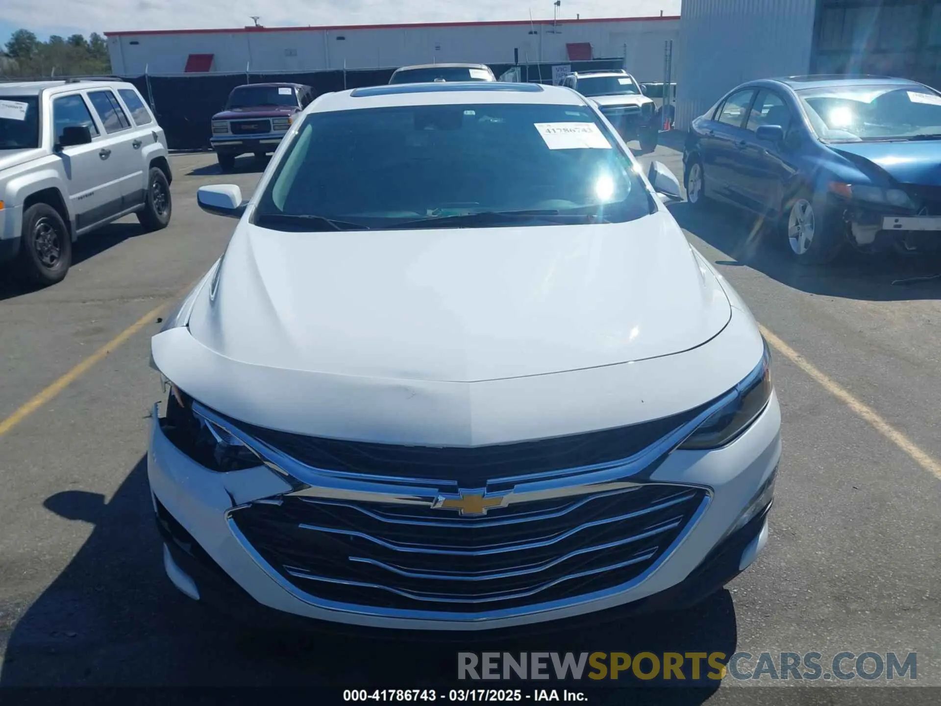 12 Photograph of a damaged car 1G1ZD5ST7RF193346 CHEVROLET MALIBU 2024
