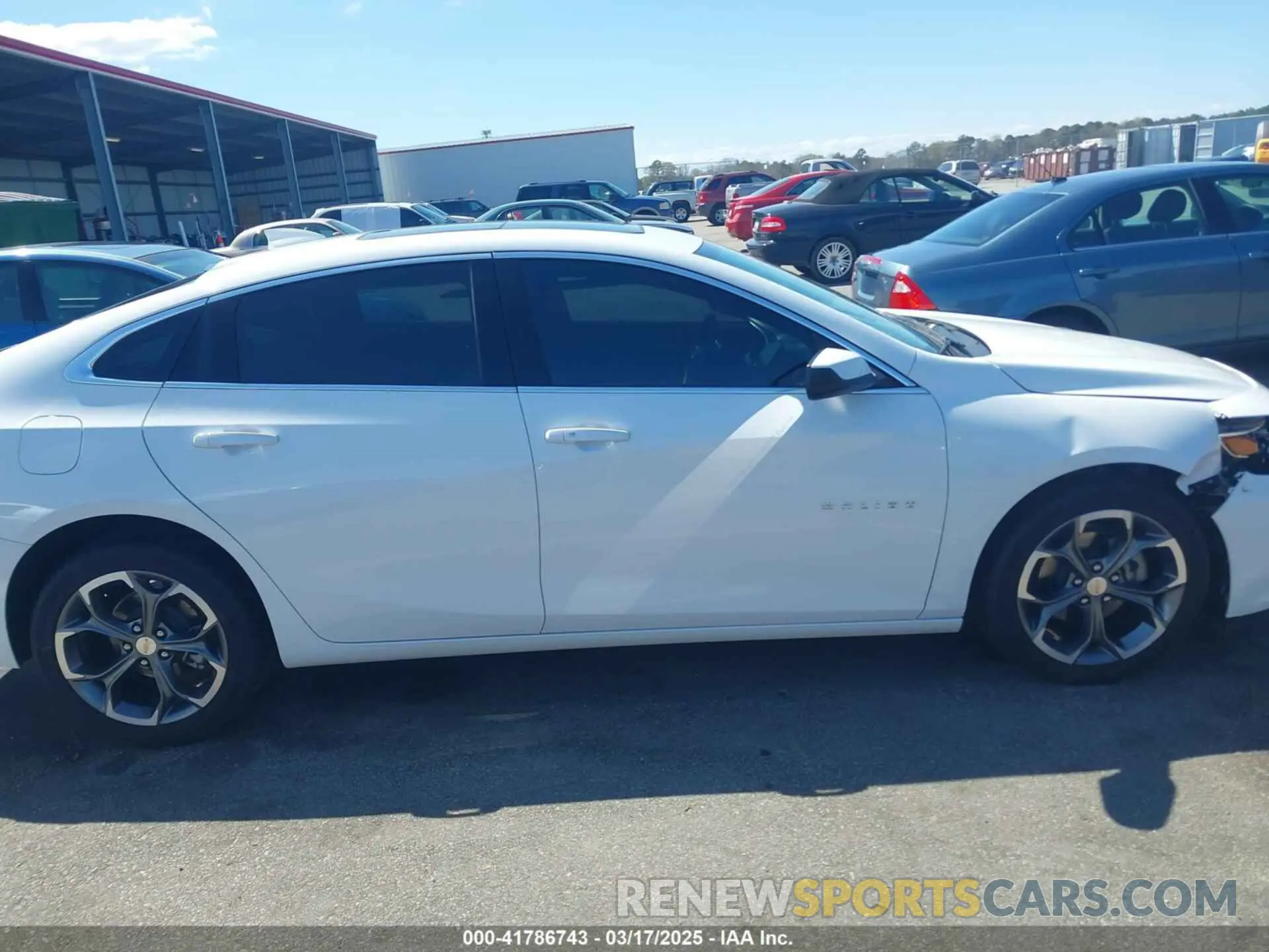 13 Photograph of a damaged car 1G1ZD5ST7RF193346 CHEVROLET MALIBU 2024