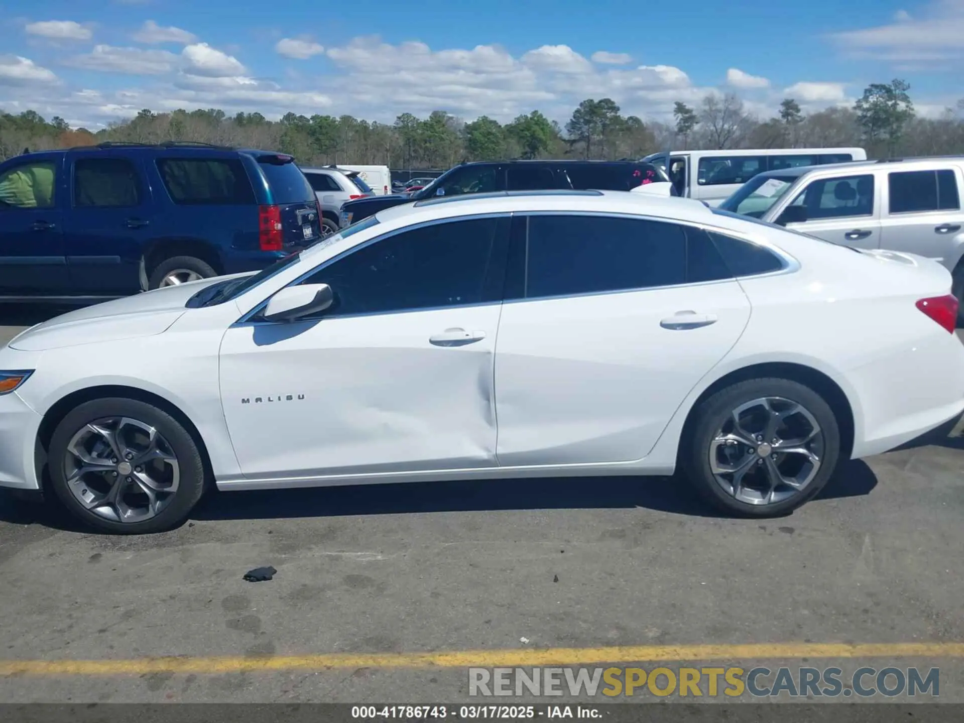 14 Photograph of a damaged car 1G1ZD5ST7RF193346 CHEVROLET MALIBU 2024