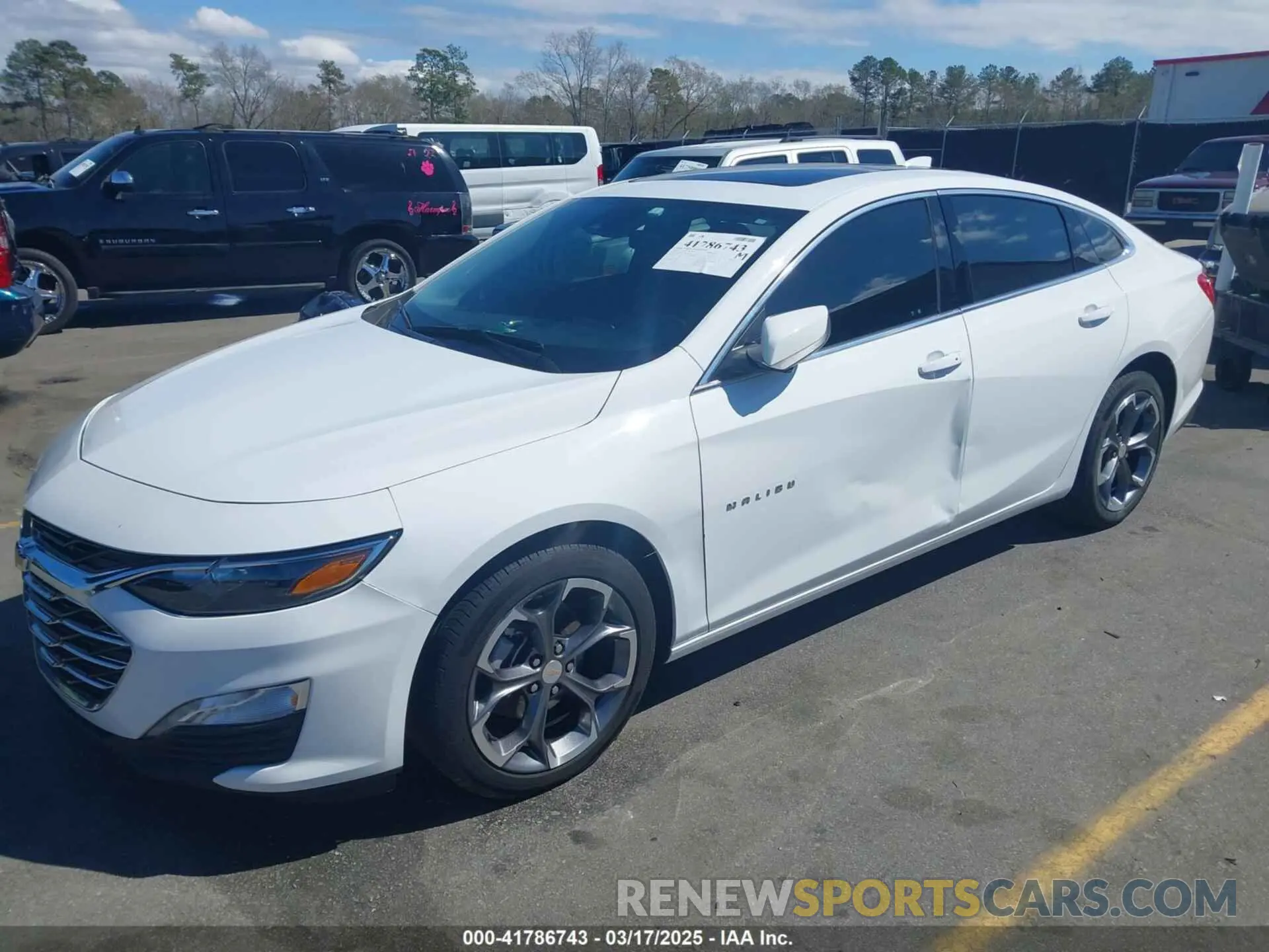 2 Photograph of a damaged car 1G1ZD5ST7RF193346 CHEVROLET MALIBU 2024
