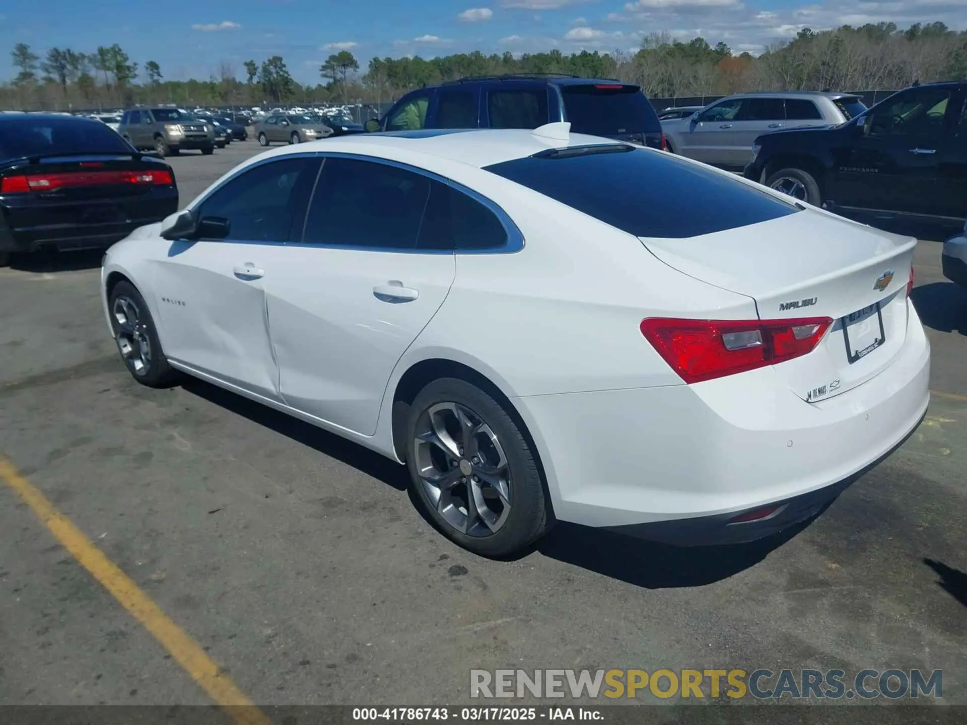 3 Photograph of a damaged car 1G1ZD5ST7RF193346 CHEVROLET MALIBU 2024