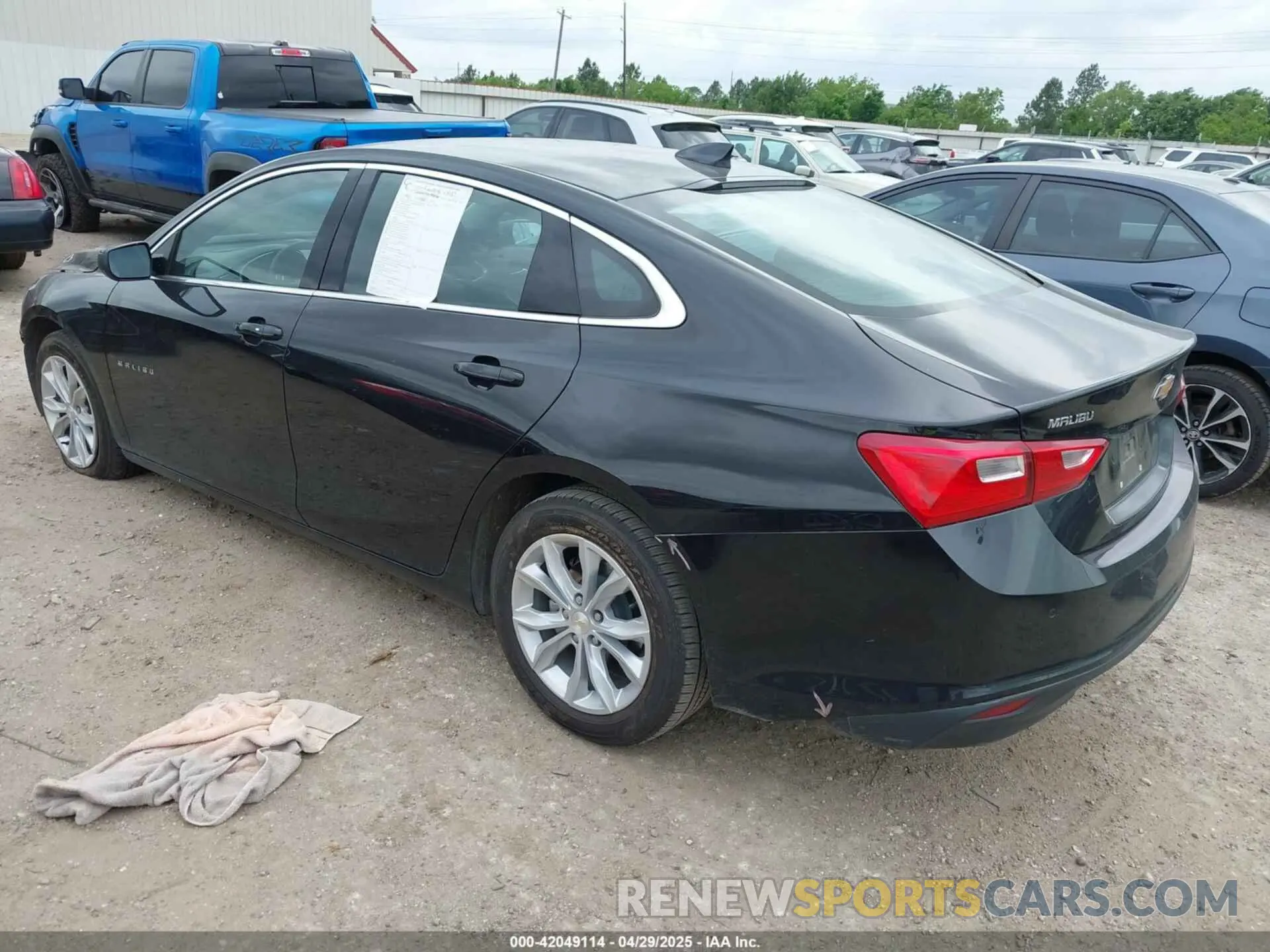 3 Photograph of a damaged car 1G1ZD5ST7RF231061 CHEVROLET MALIBU 2024