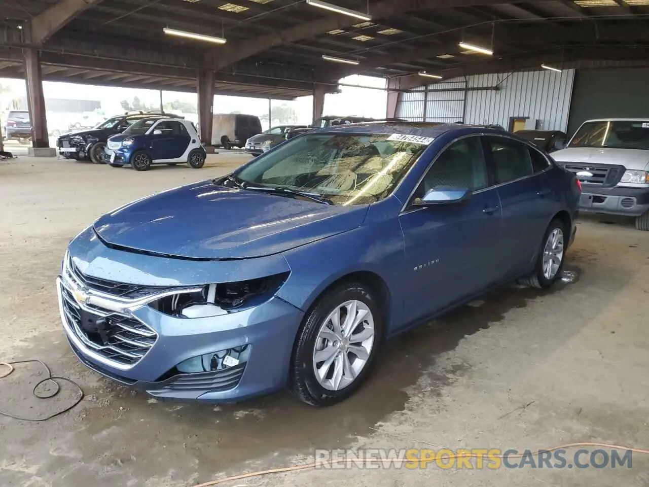 1 Photograph of a damaged car 1G1ZD5ST7RF239242 CHEVROLET MALIBU 2024