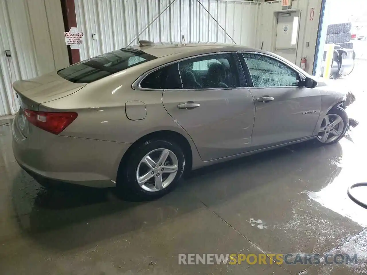 3 Photograph of a damaged car 1G1ZD5ST7RF241086 CHEVROLET MALIBU 2024