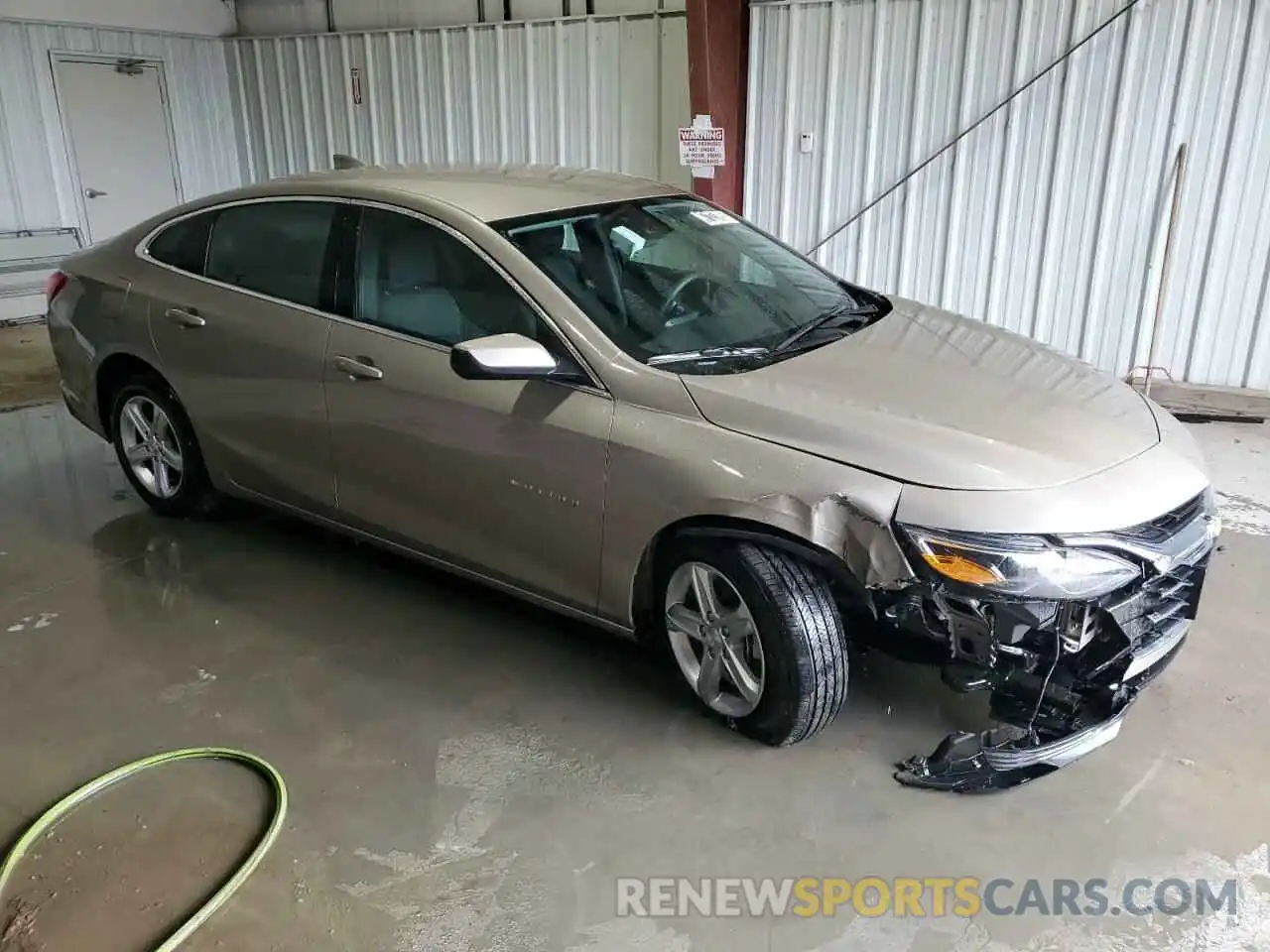 4 Photograph of a damaged car 1G1ZD5ST7RF241086 CHEVROLET MALIBU 2024