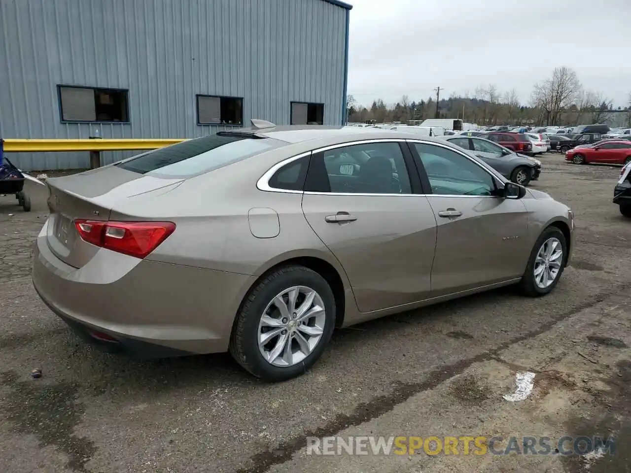 3 Photograph of a damaged car 1G1ZD5ST7RF242285 CHEVROLET MALIBU 2024