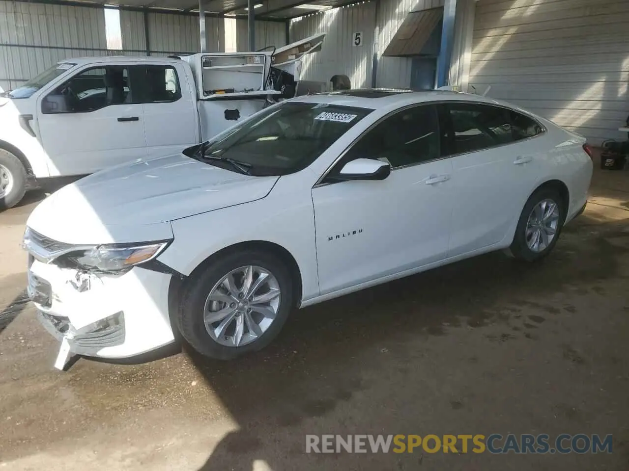 1 Photograph of a damaged car 1G1ZD5ST7RF245882 CHEVROLET MALIBU 2024