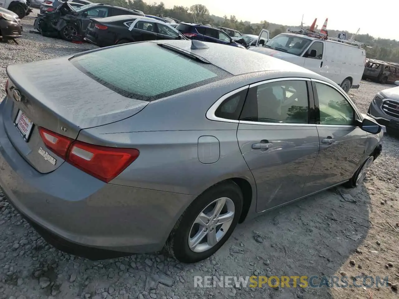 3 Photograph of a damaged car 1G1ZD5ST7RF247440 CHEVROLET MALIBU 2024
