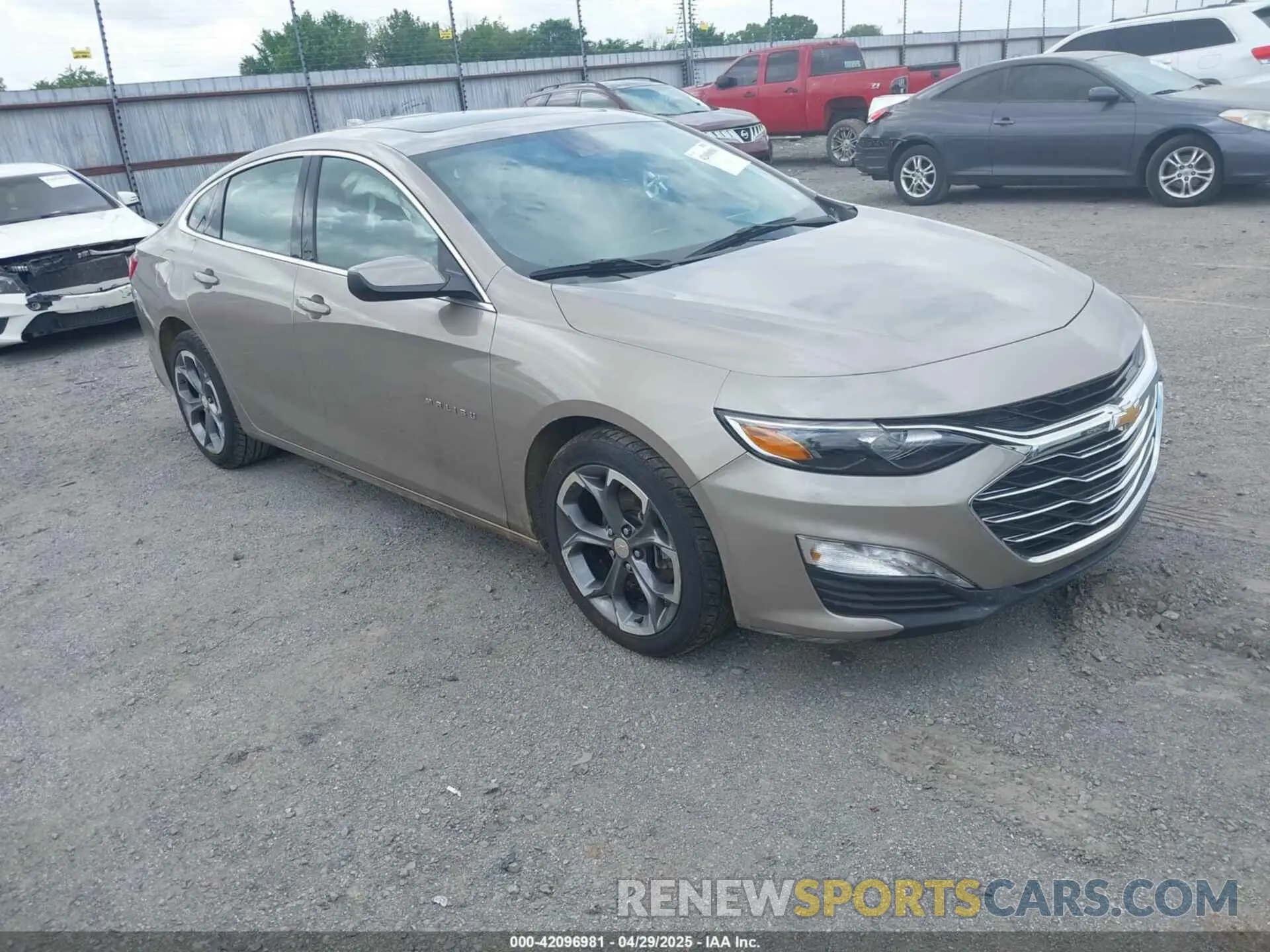 1 Photograph of a damaged car 1G1ZD5ST8RF107459 CHEVROLET MALIBU 2024