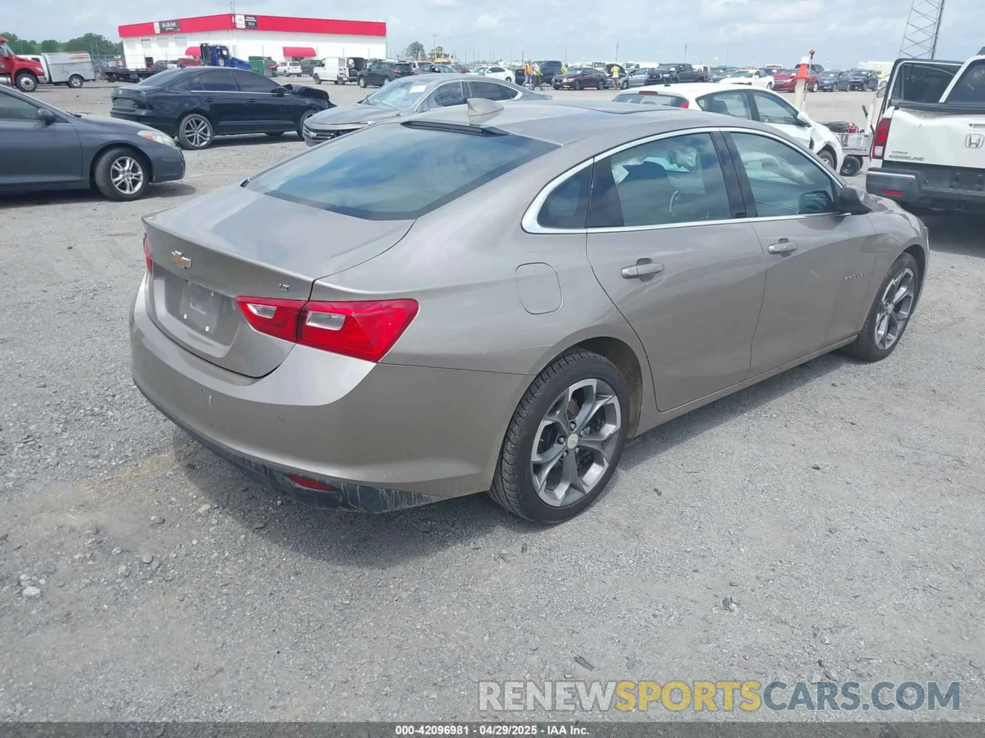4 Photograph of a damaged car 1G1ZD5ST8RF107459 CHEVROLET MALIBU 2024